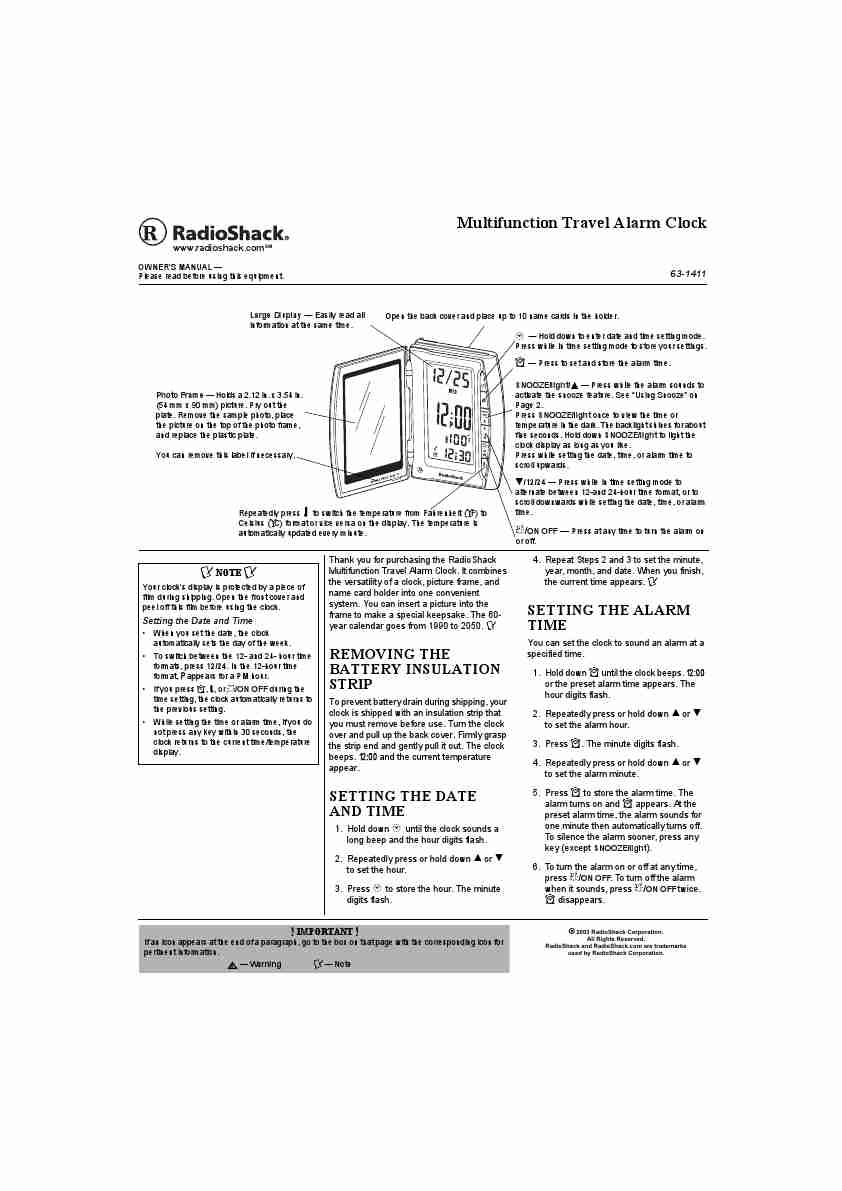 Radio Shack Clock Radio 63-1411-page_pdf